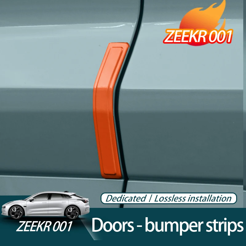 21-25 ZEEKR 001 Door bumpers special door anti-collision strip hidden anti-scratch and rub car supplies accessories
