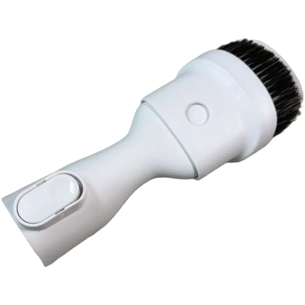 Flat Brush Nozzle Accessory Replacement for Floor Cleaning Machines Compatible with Various Vacuum Models White Color