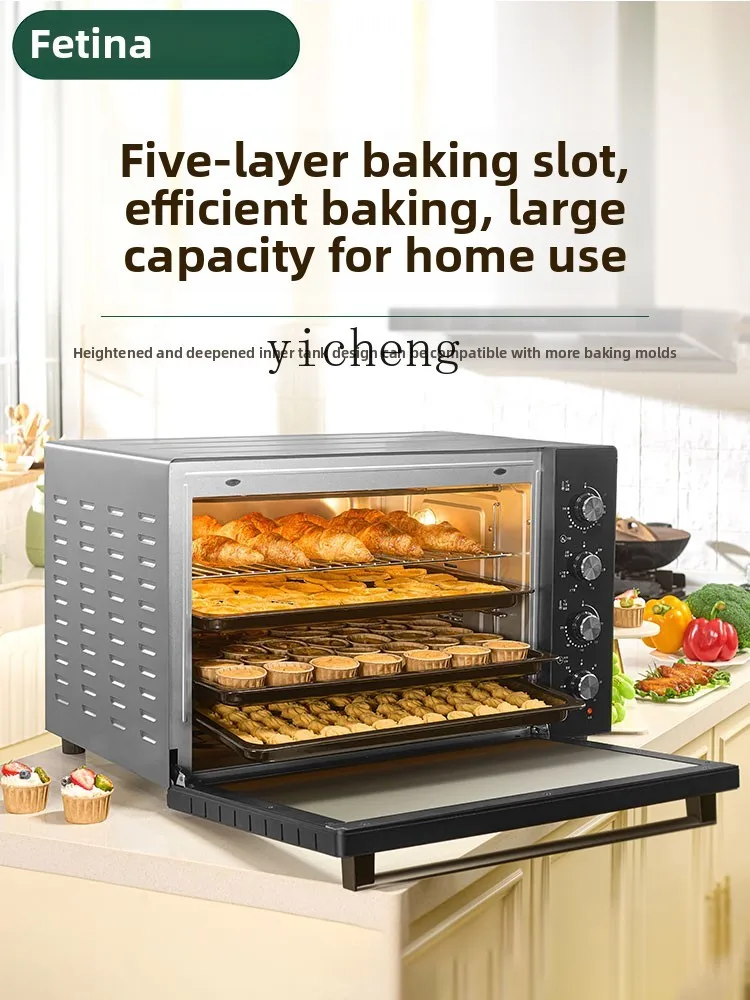 XL electric oven commercial large capacity 120L liters household private room baking automatic multi-function hot blast stove
