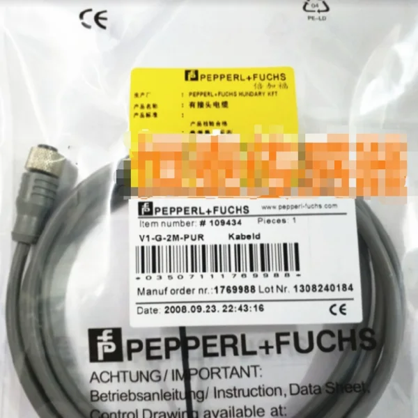 

Z 1 шт. новый V1-g-2m-pur бесконтактный переключатель соединительный провод совершенно новый оригинальный точечный Plc