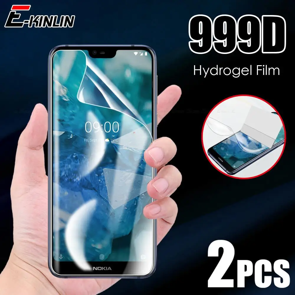 Hydrogel Film For Nokia C10 C20 G10 G20 G50 G21 C21 G11 X10 X20 23M 2.2 2.3 3.2 4.2 6.2 7.2 5.1 Plus Full Cover Screen Protector