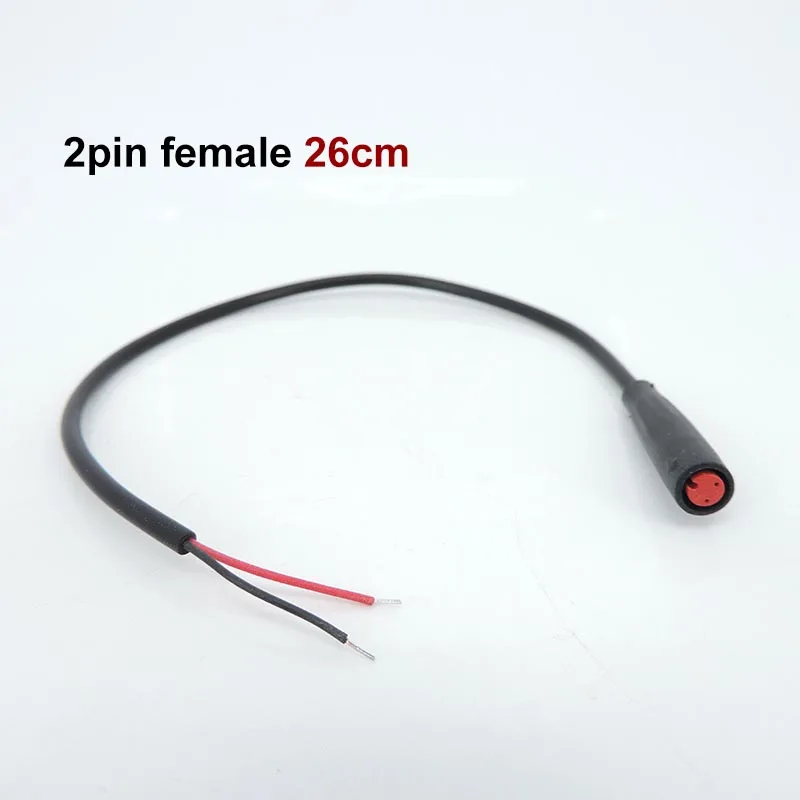 M6 2 3 4 5 Pin Stecker Elektrischer Steckverbinder Männlich Weiblich Roller Bremse Wasserdicht 6mm E-Bike Kabel Stecker Signalsensor Kabel