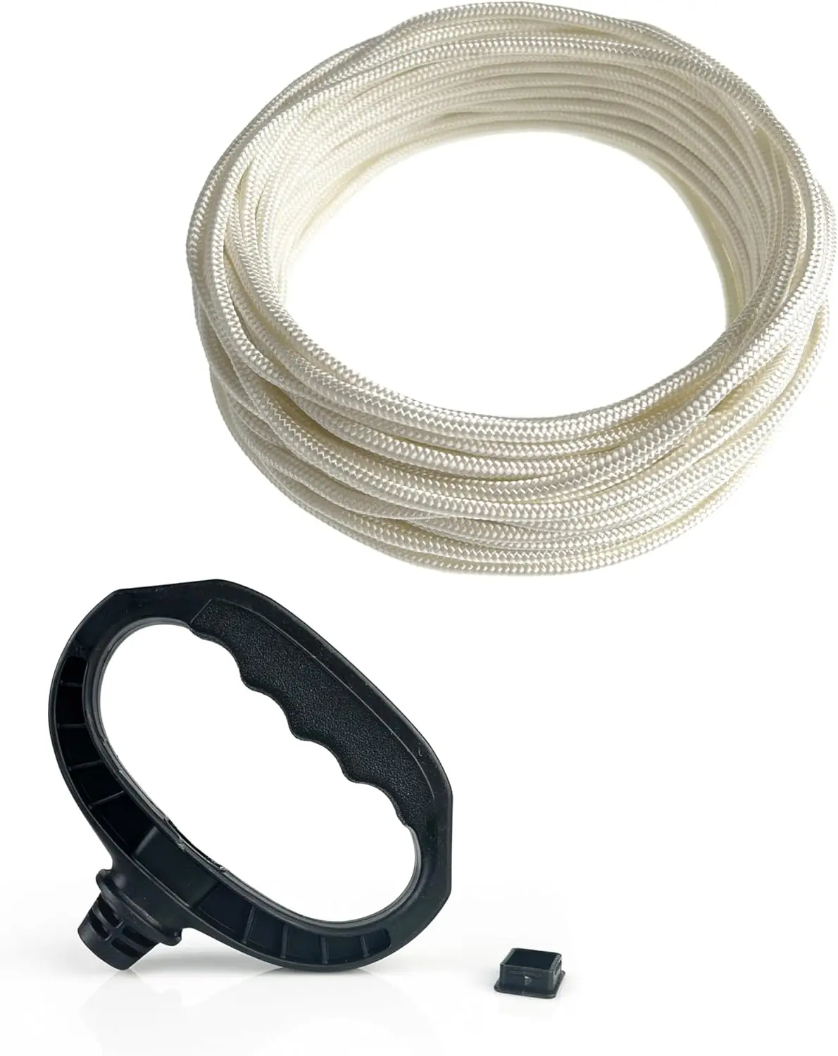 5.0mm*16ft Pull Rope with Recoil Starter Handle for Snowblower | For MTD Troy-Bilt Honda Predator Generac Champion Generator Washer Lawn Mower Trimmer Small Engine Pull Cord