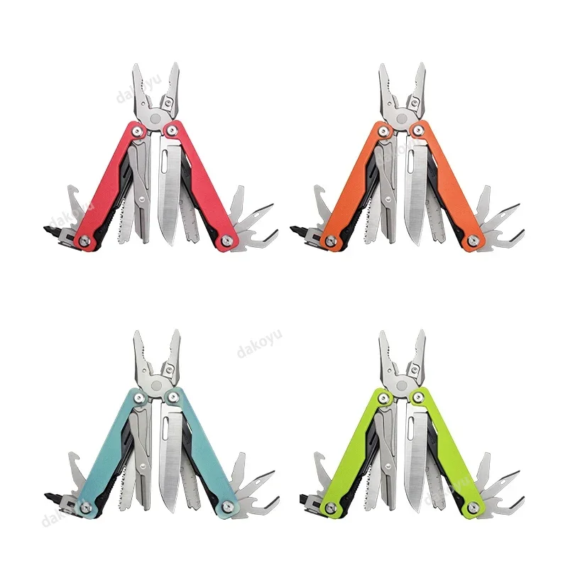 DAKOYU Multifunctional Tool Pliers G10 Fiberglass Handle Tungsten Alloy High Hardness Jaw Outdoor Multifunctional TooL Equipment