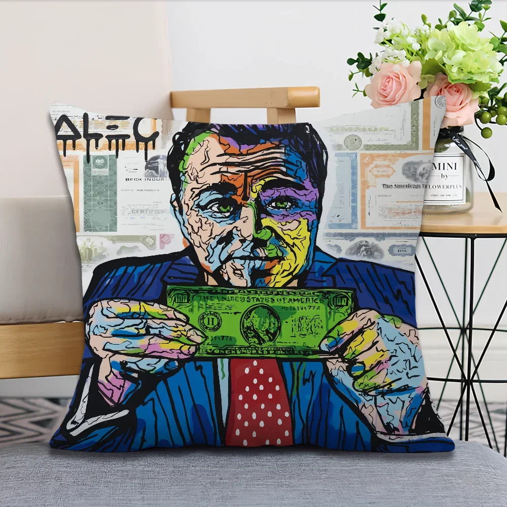 أليك احتكار B كيس وسادة أريكة المنزل غرفة المعيشة مكتب متجر غطاء الطباعة الراحة الديكور الشمال البساطة