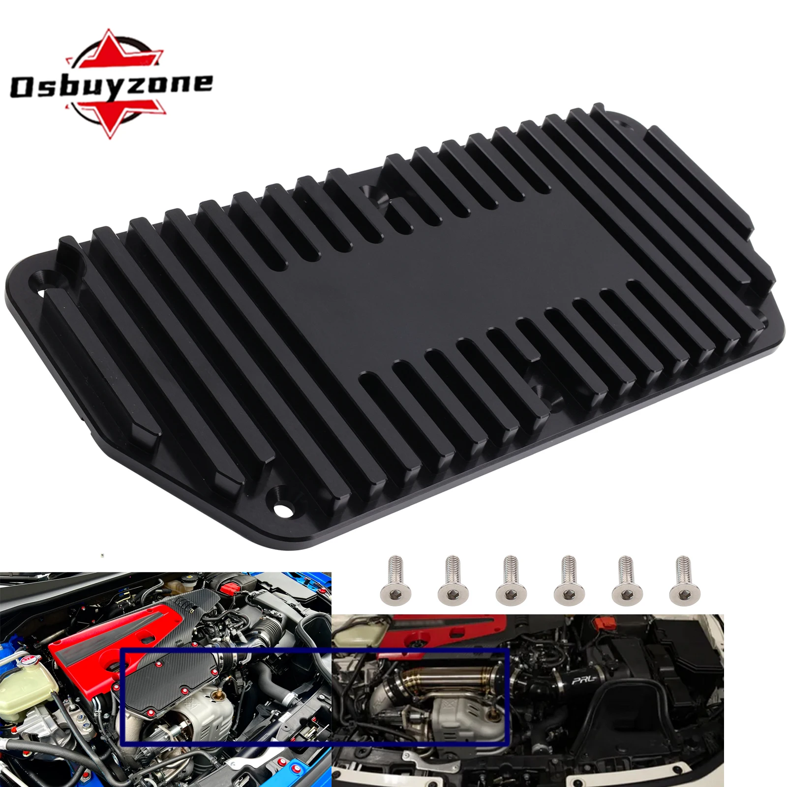 Solid Billet Turbo Inlet Pipe Heat Sink for 2023+ Honda Civic Type R FL5 / Integra Type-S DE5