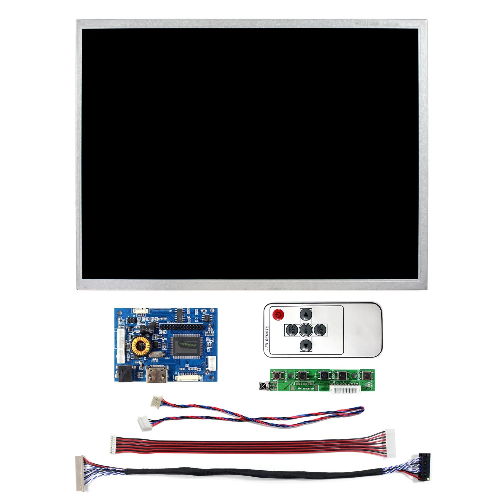 HD LCD คอนโทรลเลอร์ 12.1 นิ้ว AC121SA01 800x600 หน้าจอ LCD