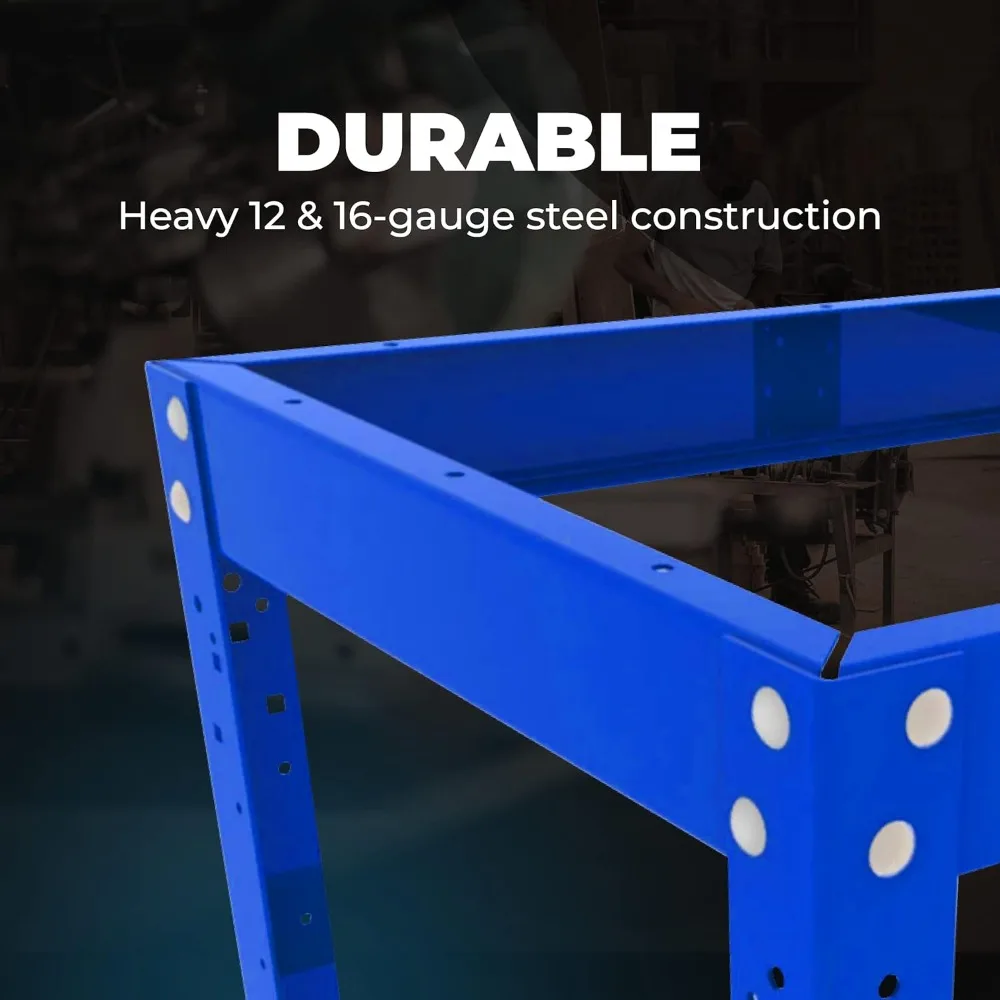 عرض ساخن - حامل متجر KRS1035 متعدد الأغراض، طاولة فولاذية قوية مقاس 12 و16 متينة وقابلة للتعديل #3