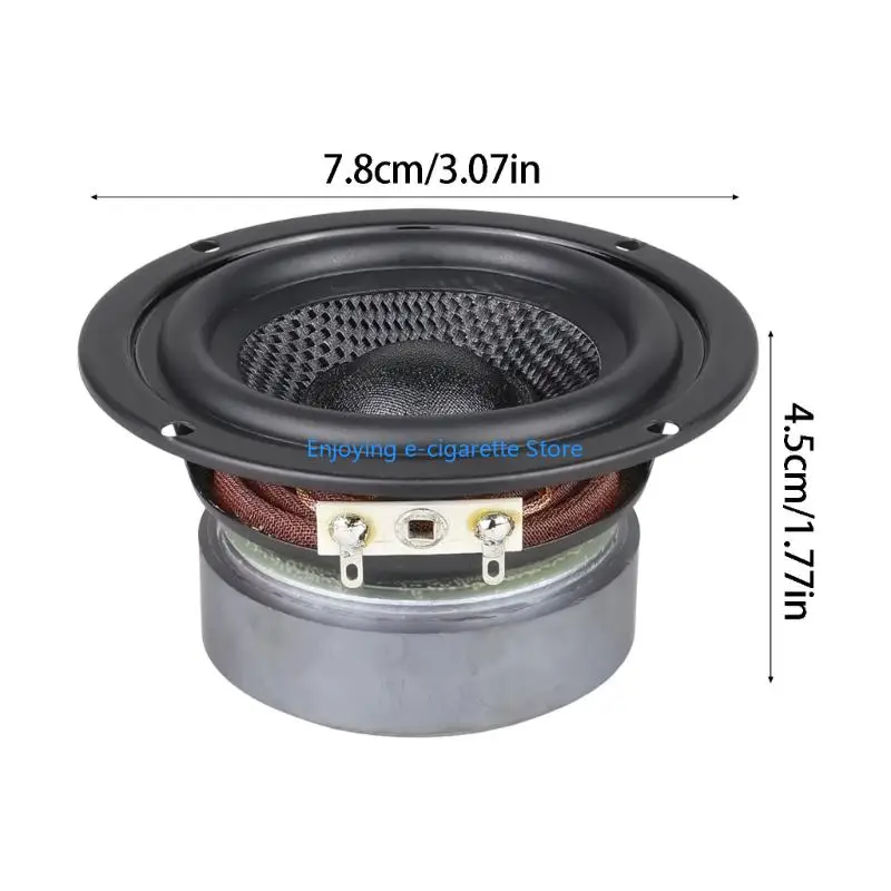 Sound-Lautsprechertreiber 3 Zoll 4 Ohm 30 W mit Verbundmembran für die tägliche Reparatur Y4QF – Detail 6