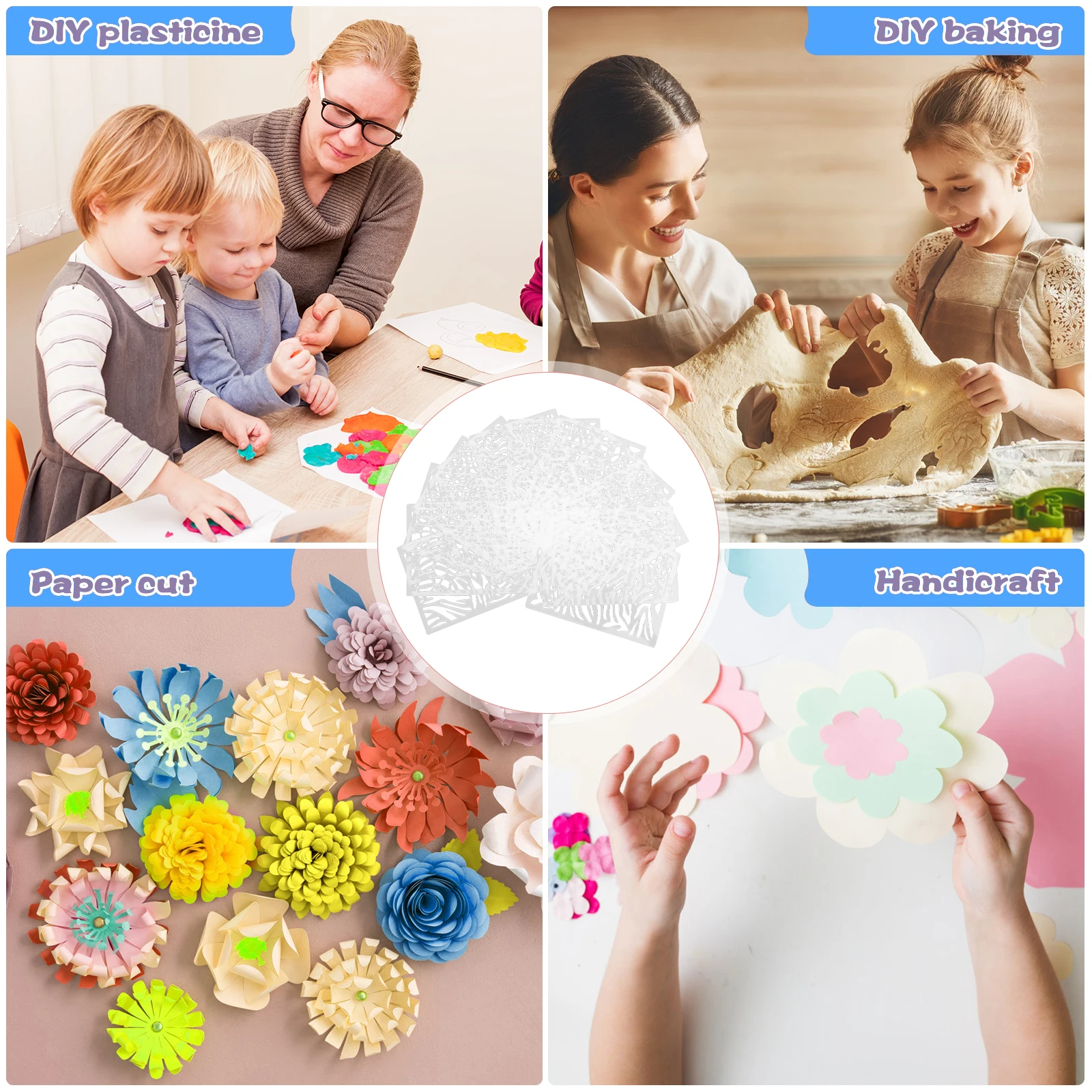 

12 Pcs Leopard Template Painting Stencils for Crafts Templates Portable Reusable The Pet Drawing