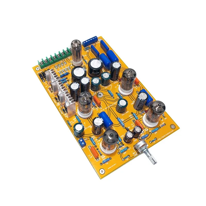 Helianmao SRPP circuito 6N11, preamplificador de tubo de vacío 6Z4P, rectificador, placa amplificadora de Audio Hifi