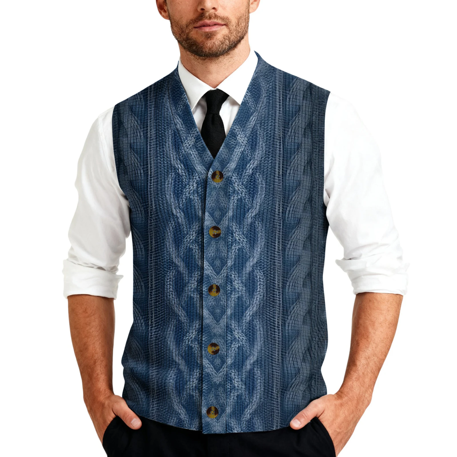 Thumbnail 2 - #37 Best Mens Knit Sweater Vests to Buy In 2026