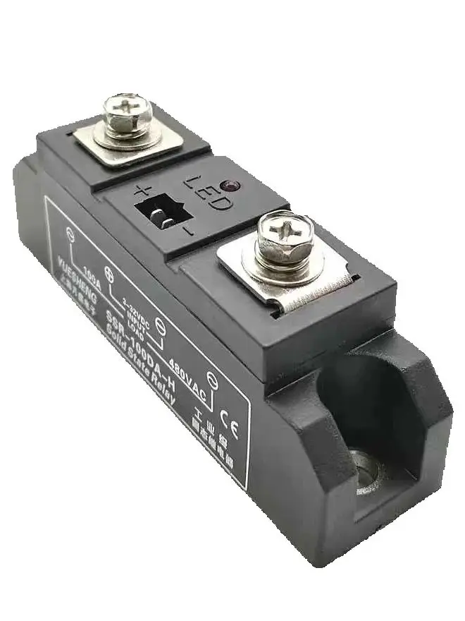 non-contact SSR-60DA-H 60A/SSR-80DA-H 80A/SSR-100DA-H 100A/SSR-120DA-H 120A/SSR-150DA-H 150A DC control AC solid state relay