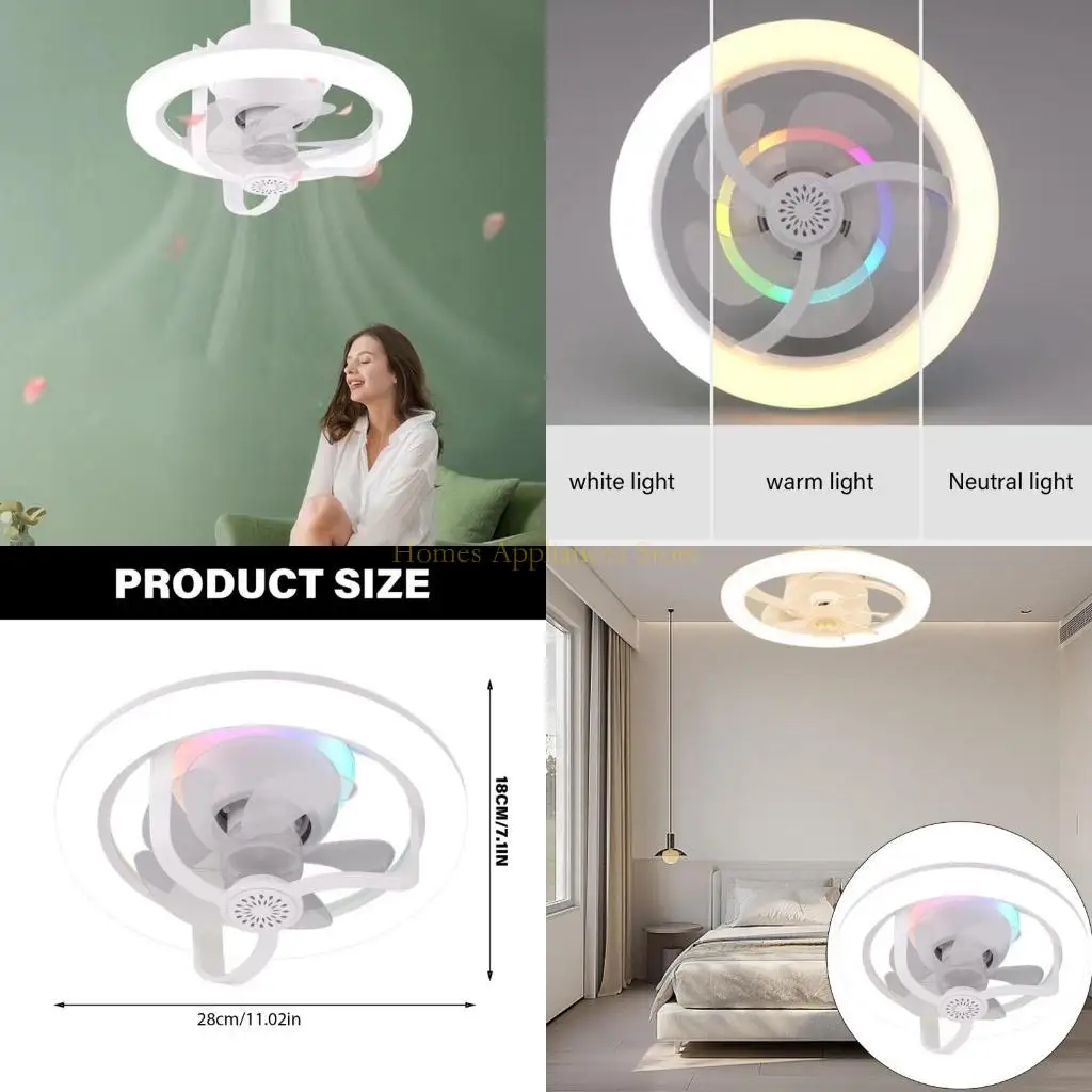 

D0AB Room Ofbinger с потолочным вентилятором вращения и настроением для жилой площади