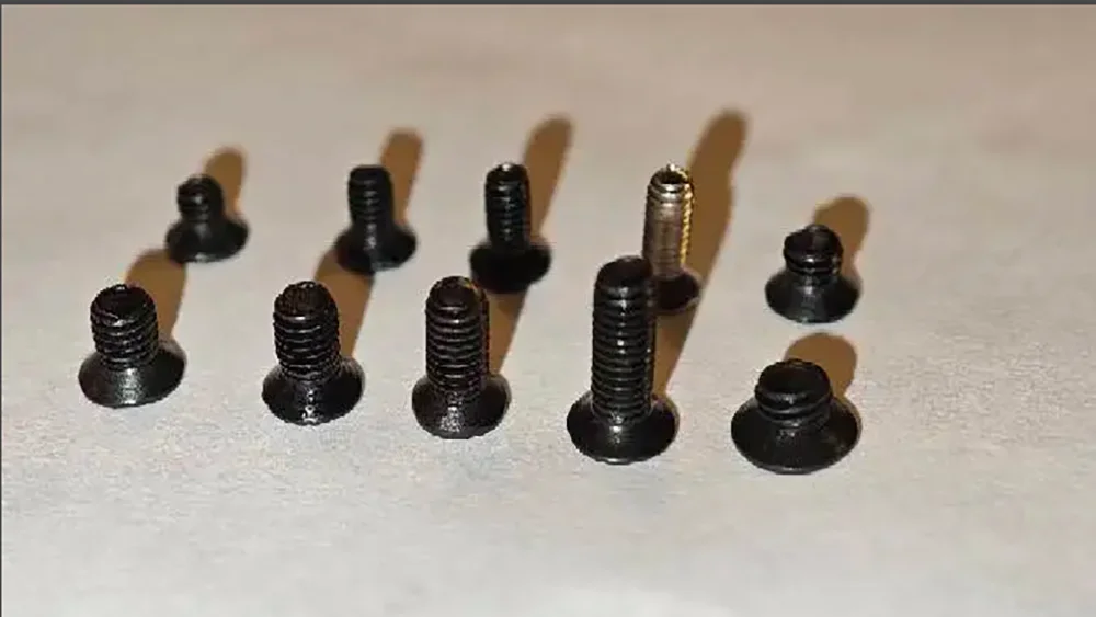 500-teiliges M2 M2,5 M3 Laptop-Schrauben-Set, SSD M.2-Schrauben, für Phillips-Flachkopf-Schrauben-Set für kleine/kleine Maschinen für die Elektronikreparatur – Detail 2