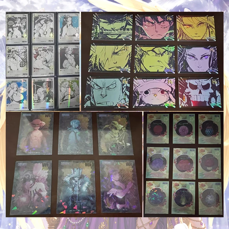 Anime One Piece PR SP HR WR GP Cards Nami Robin Uta Perona Shirahoshi Luffy Franky Zoro Usopp Brook Sanji Collection Cards