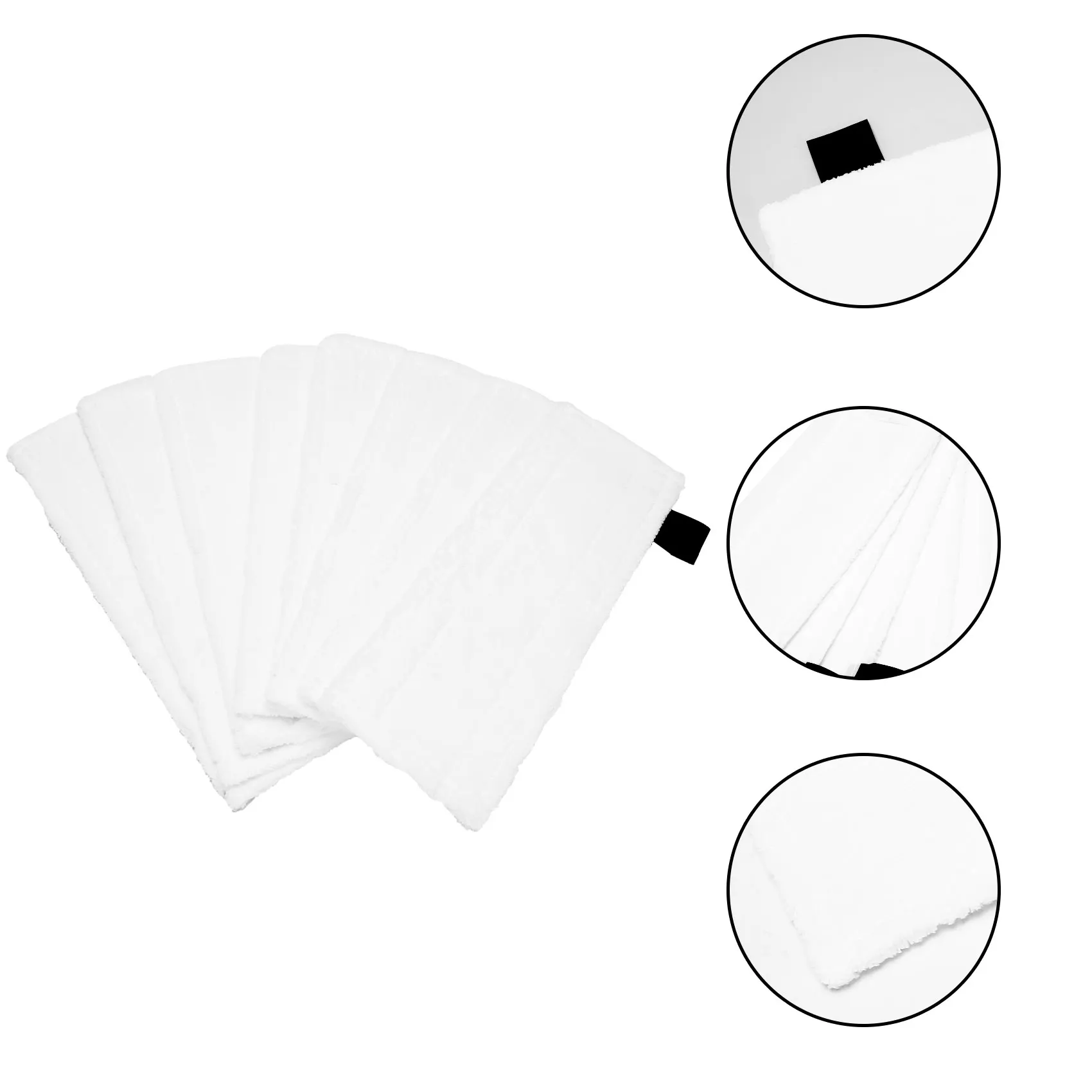 A35T-8PCS Floor Cloth Brush Head Cover for KARCHER SC1 SC2 SC3 SC4 SC5 Steam Floor Clean Up Cleaner Home Cleaning Parts