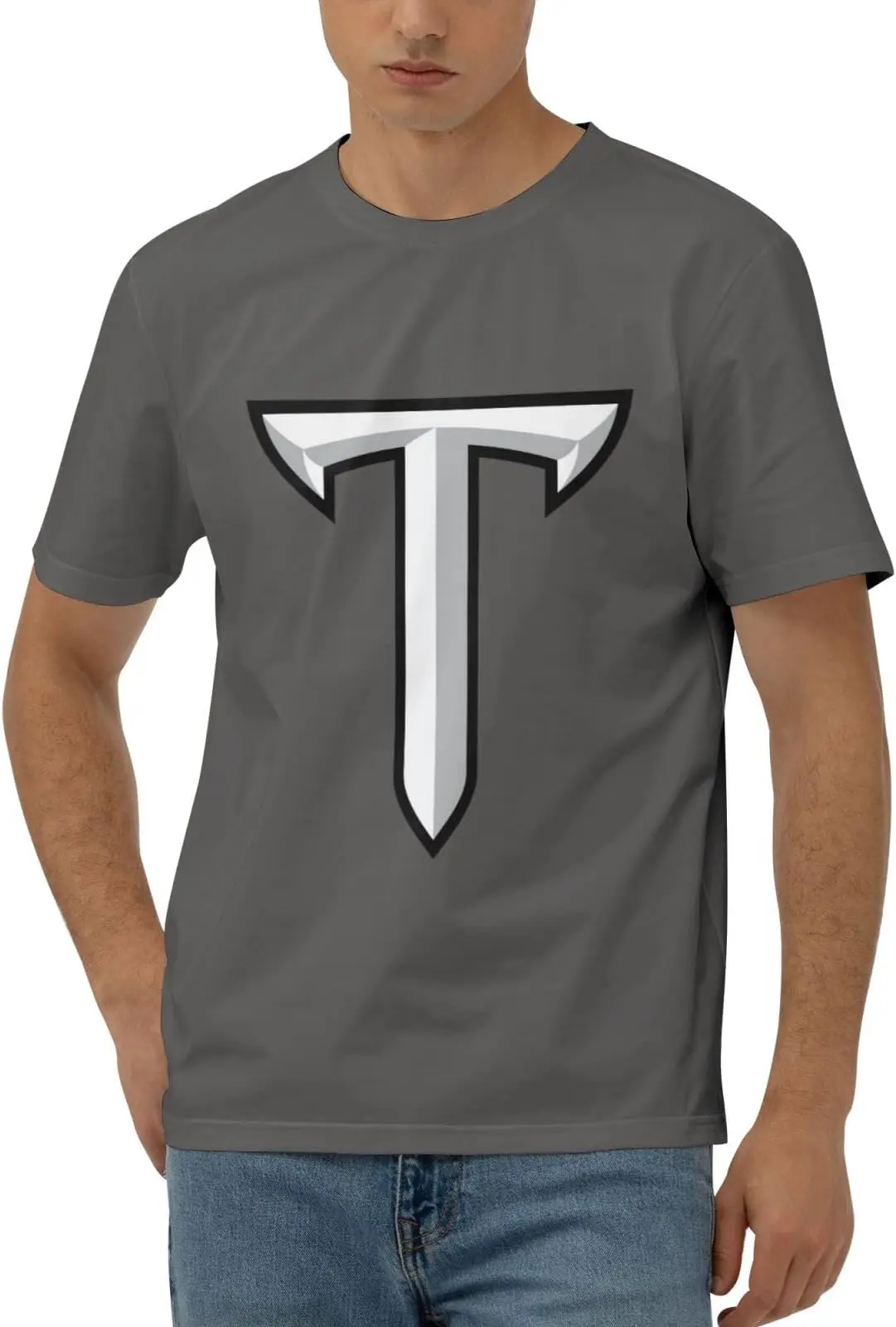 

Men's Combed Cotton Short Sleeve Tees High Quality 100%Cotton