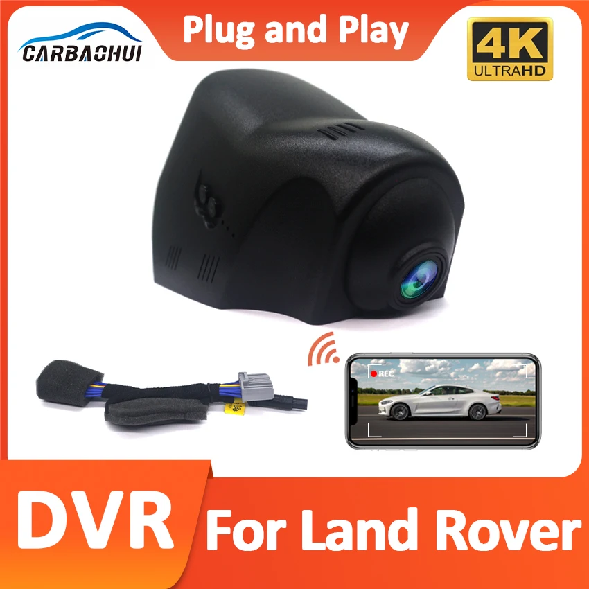 

New 4K Plug and play Car DVR Camera Dash Cam For Land Rover Discovery Sport Range Rover Evoque Jaguar E F PACE XE XF XJ XJL XEL