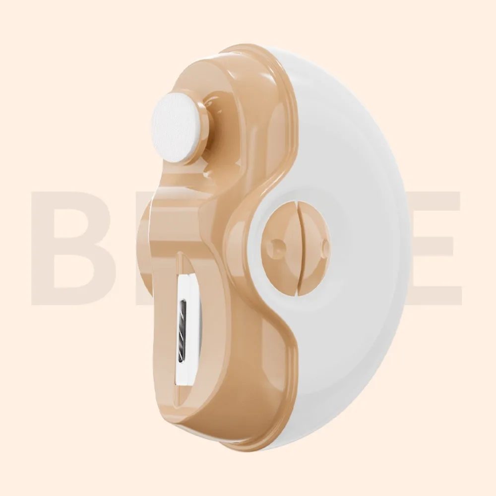 

Электрические кусачки для ногтей 2 в 1, перезаряжаемый триммер для ухода за ногтями, универсальный бесшумный электрический полировщик для ногтей для детей и взрослых