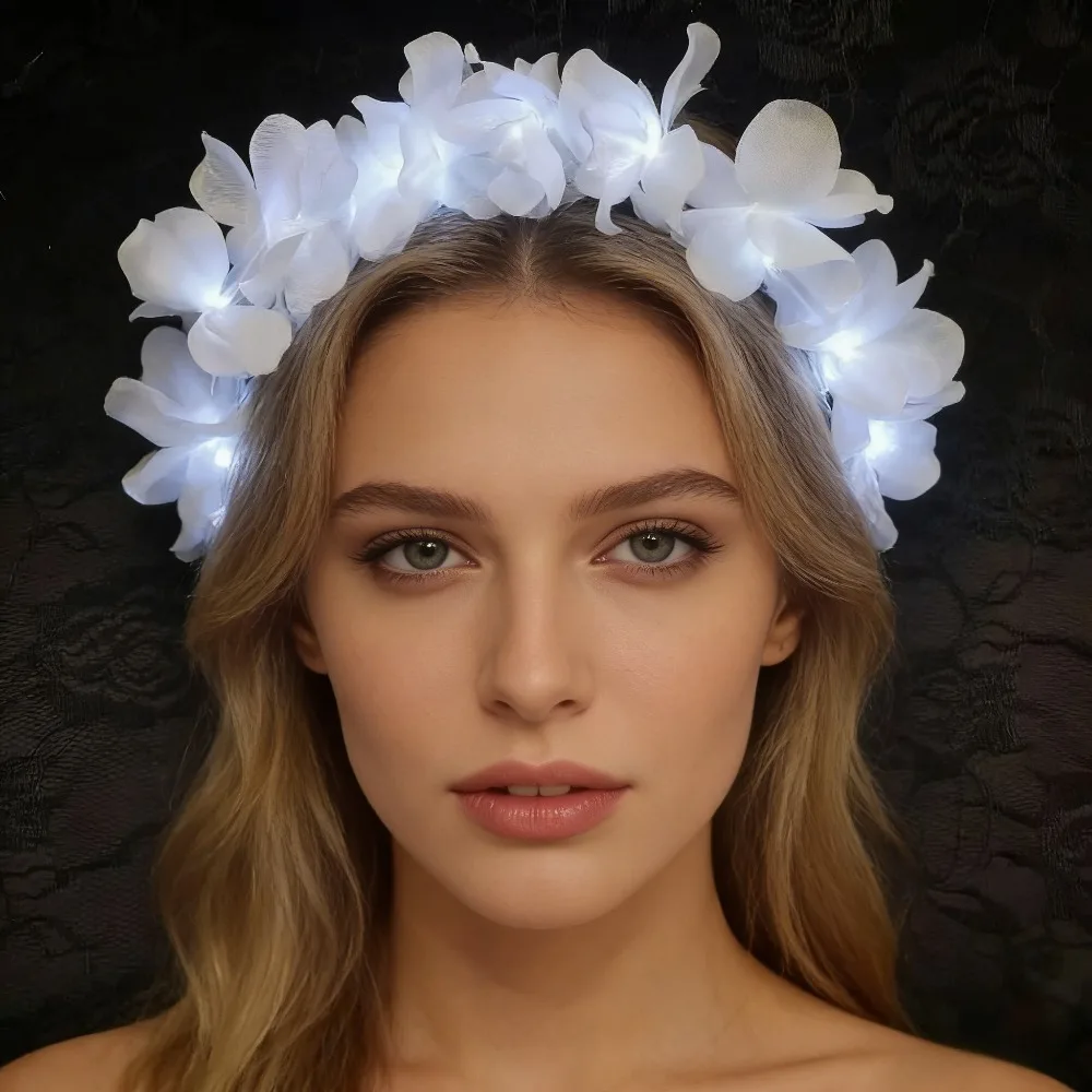 20pcs-light-up-flower-crown-headbands-party-floral-hair-accessories-for-women