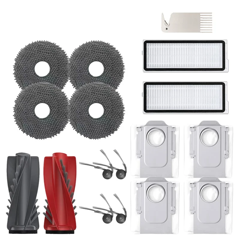 A93Z para Robot aspirador Roborock Qrevo 5AE/Curv/Curvc/Curv S5X 5A1 5XC/cepillo de borde para mayor durabilidad