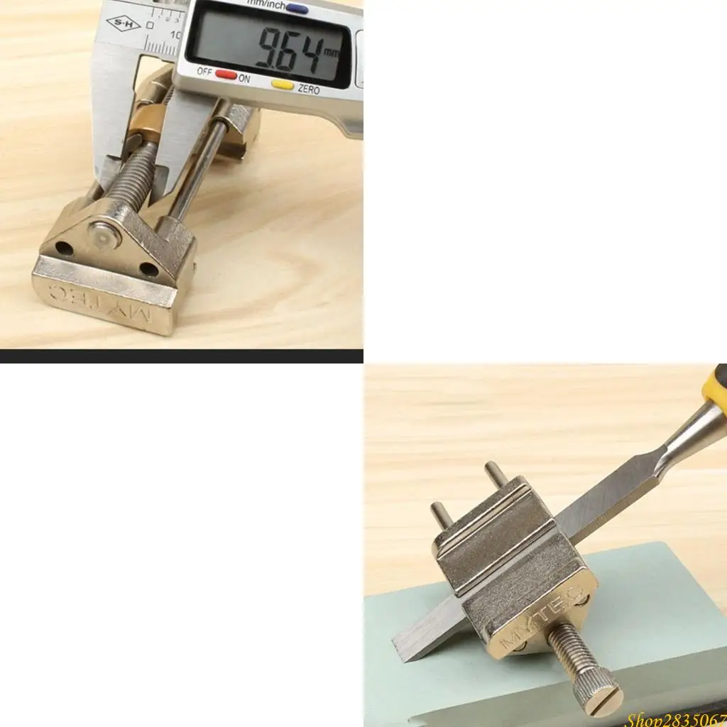 

Stainless Steel Honing Guide Jig Chisels Grinding Guide for Woodworkers 831F