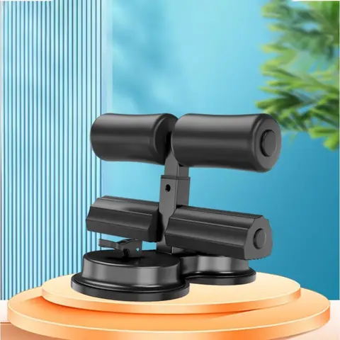 Sit-Ups for Floor Exercise Equipment with Suction Cup Finess Exercising Abdominal Muscles Lazy Sucker Abdominal Roll Sit-Up Aids