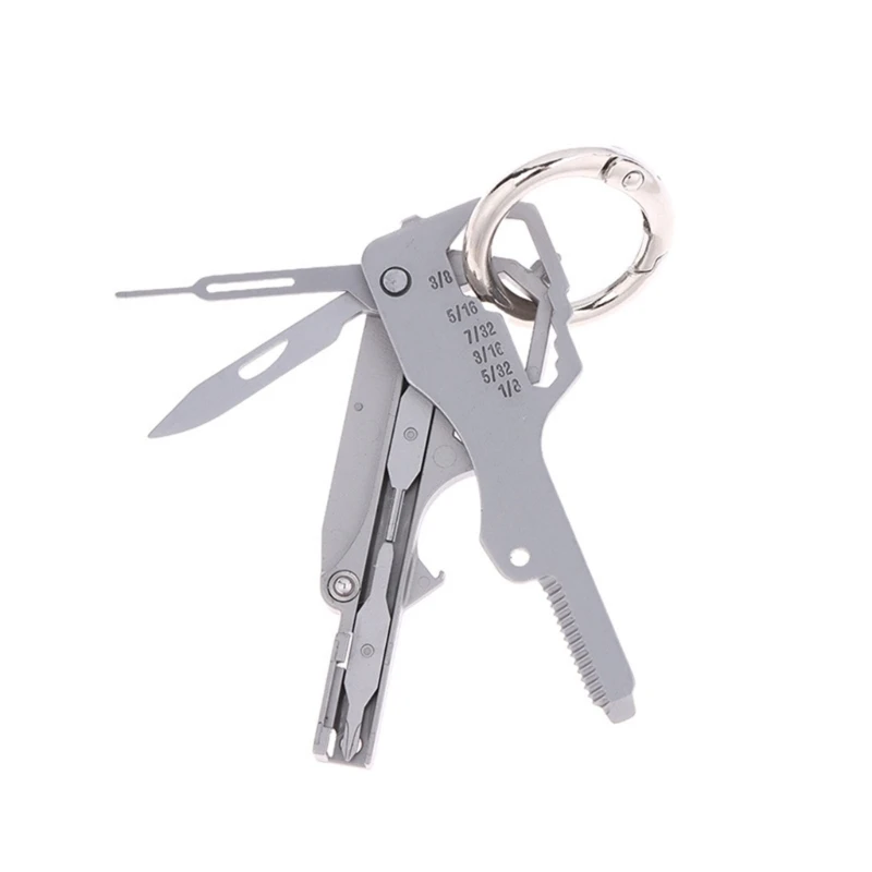 Multifunctional Keychain Tool With Bottle Opener And Screwdriver For Outdoor 448A