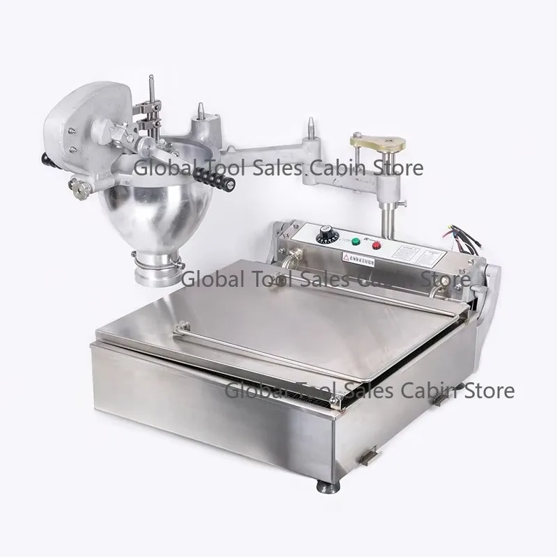 WHA-TD01 Hand Crank Donut Machine Deep Fryer Boli Cake Ball Shape French Commercial Sesame Gourd