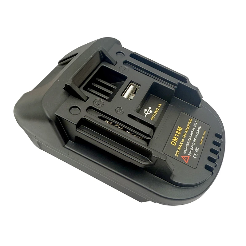 Battery Case Adapter Converter USB Charger For Milwaukee For Dewalt 18V Li-ion Battery For Makita 18V Power Tools BCL180 BL1830