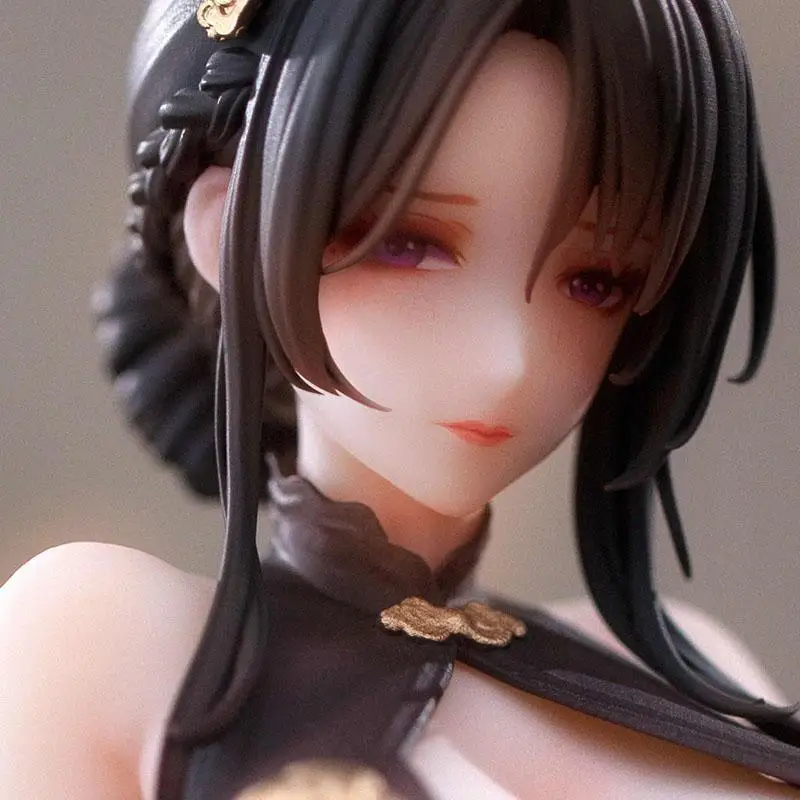 

Bearpanda Chinese Style Cheongsam Series 1/6 Scale Handmade Silk Plush Action Figure With Shawl Collectible Toy