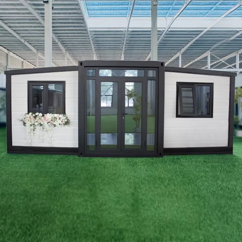 Eco friendly Foldable Modular house recyclable material healthy cabin for public outdoor temporary activity rest places
