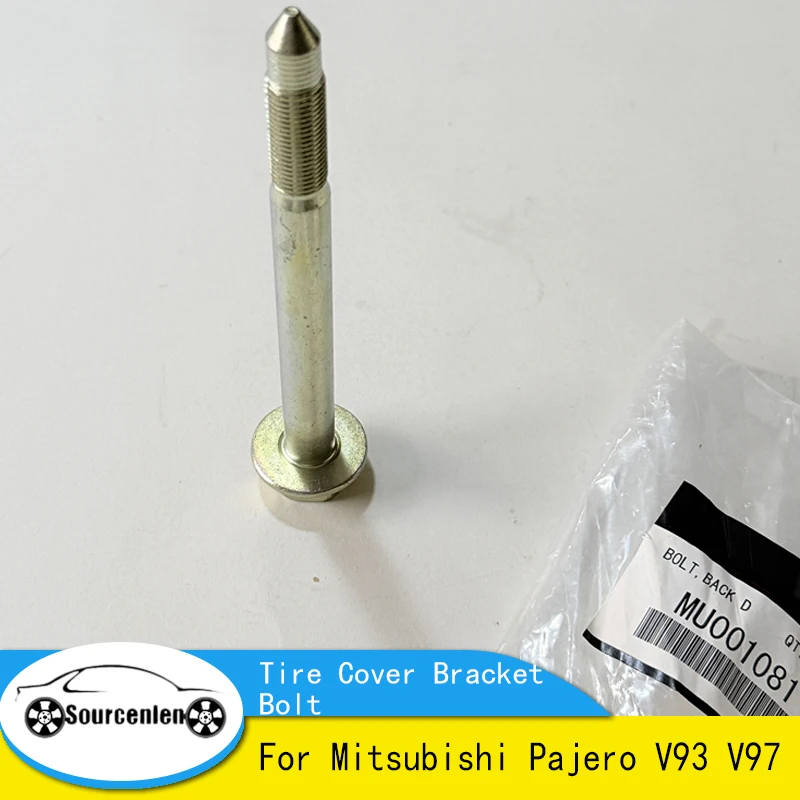 Brand New Genuine Wheel Spare Tire Cover Bracket Screw Bolt For Mitsubishi Pajero V93 V97 MU001081