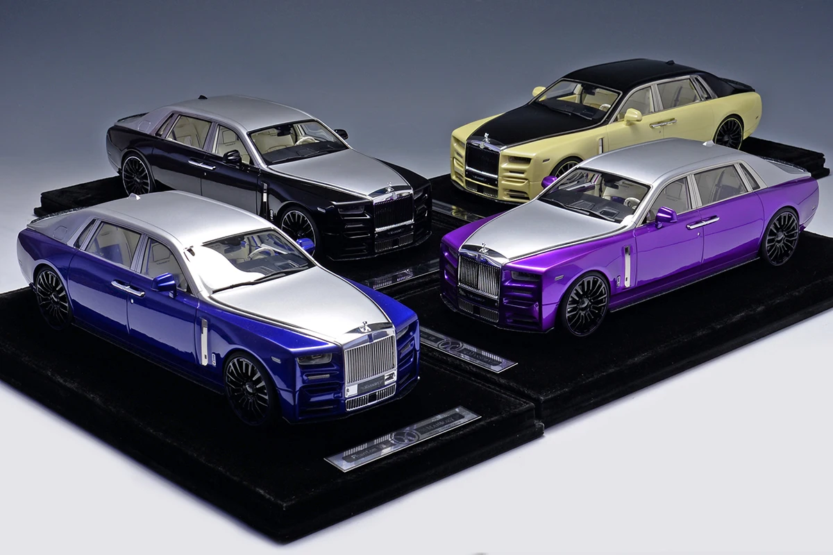 

OEM 1:18 Phantom VIII Mansory Simulation Limited Edition Смола Металл Статическая Модель Автомобиля Игрушка Подарок