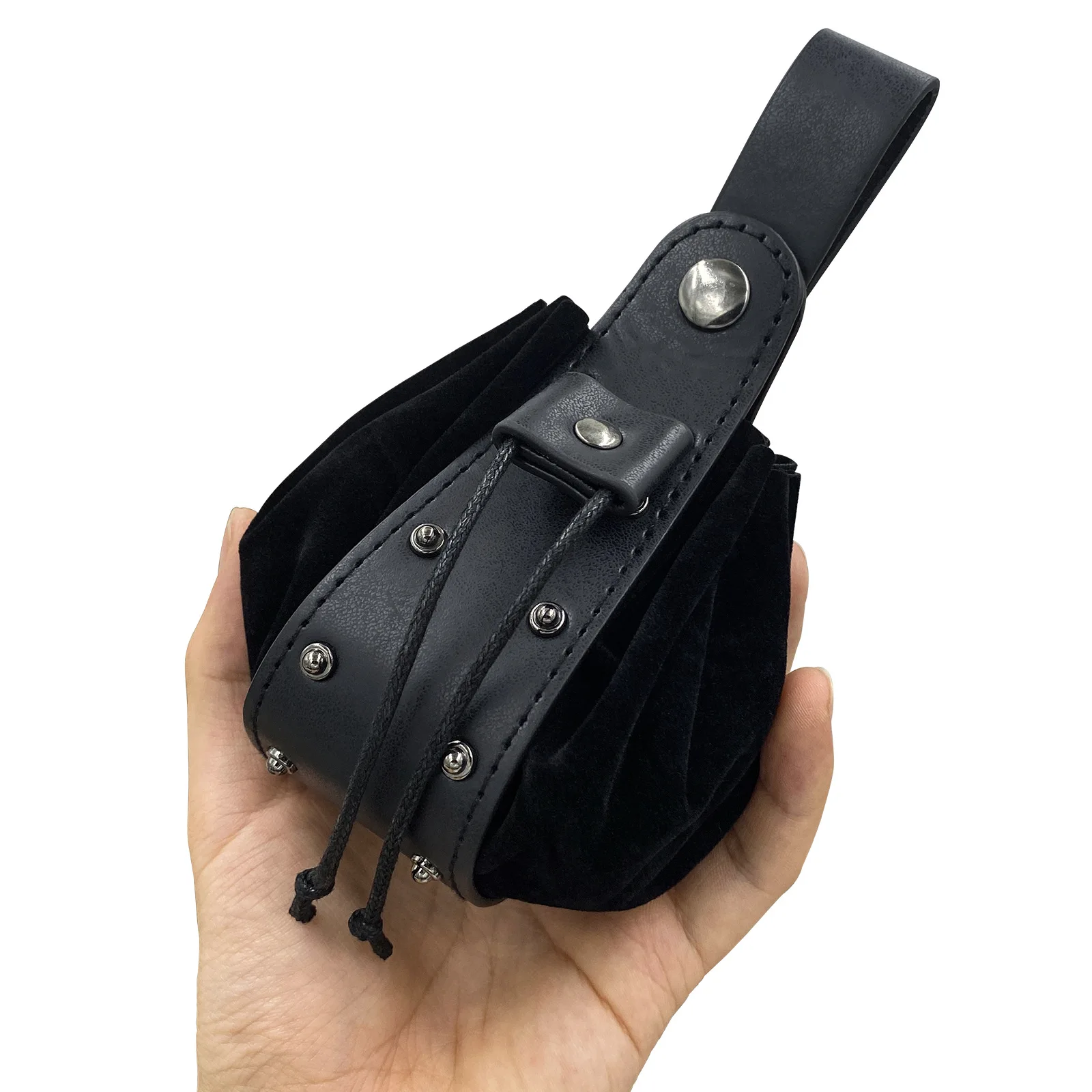 Medieval Vintage Money Pouch Bag Waist Ring Belt Costume Accessory Parts For Men Women Retro Drawstring Bag