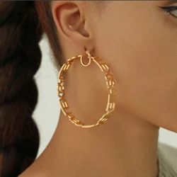 Customized name earrings, letter ring earrings, personalized, Mother's Day gift for Eid al Fitr