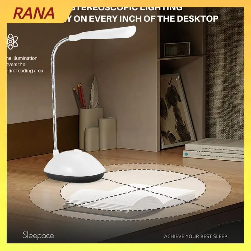 

RANA Light LED Desk Lamp 360 Degree Rotating Eye Protection Kids Student Reading Light LED Desk Lamp For Home ,White