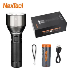 Nextool Rechargeable Flashlight 2000lm 380m 5 Modes IPX7 Waterproof Outdoor LED Light Lamp Portable Seaching Torch for Camping