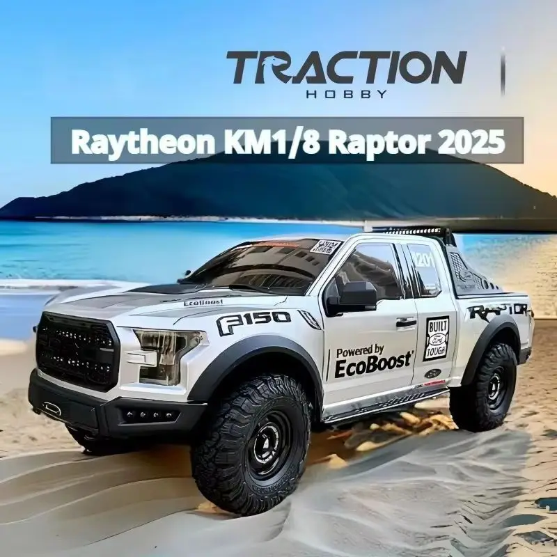 

New KM Thor 1:8 Genuine Authorized F150 Pickup Truck Remote Control Car Climbing Car Hill Climbing Car Off-Road Vehicle Toys