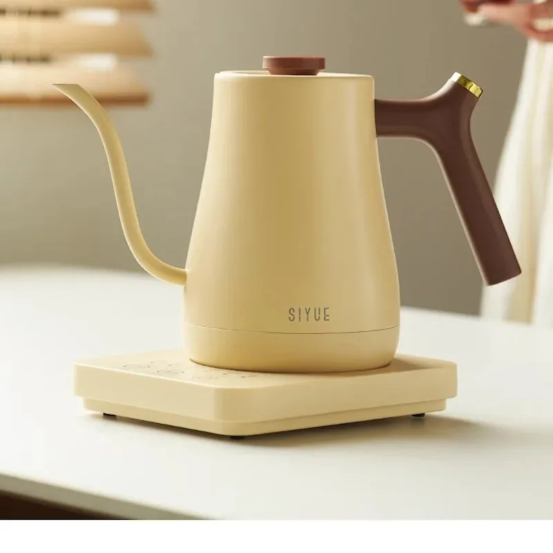 غلاية كهربائية بدرجة حرارة ثابتة ، إبريق قهوة يدوي ، إبريق شاي برقبة معقوفة ، أجهزة منزلية