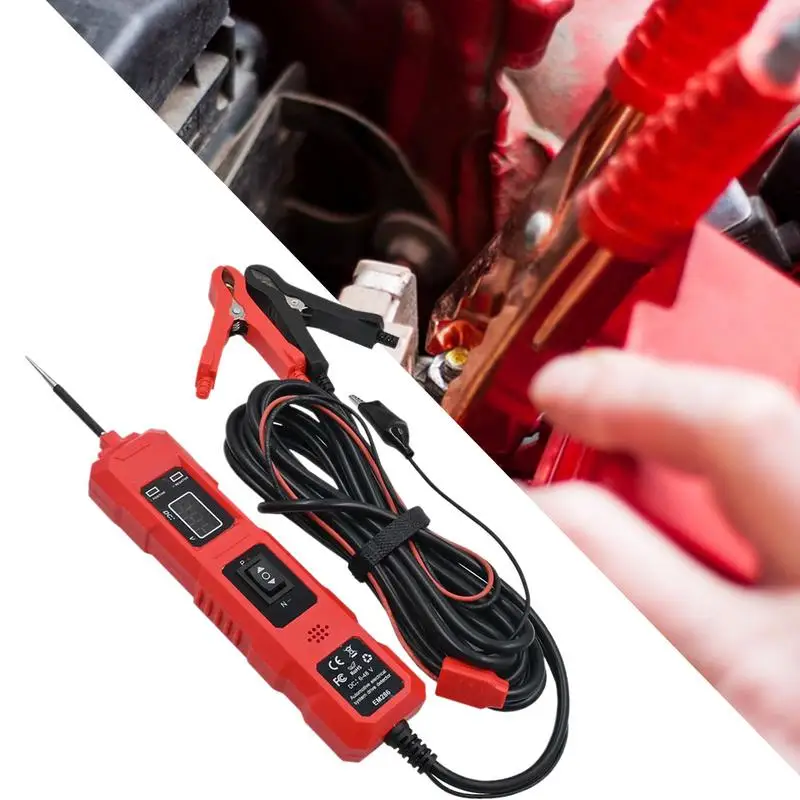 Automotive Test Light 36 Volt Test Light Probe Tester Circuit Tester Electrical System Tools Multifunctional Automotive Short