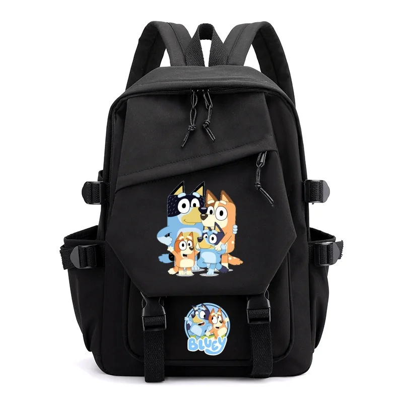 Bluey zaino Cartoon Anime Bingo Bluey zaino grande capacità Fashion Kawaii School Bag materiale scolastico impermeabile per bambini