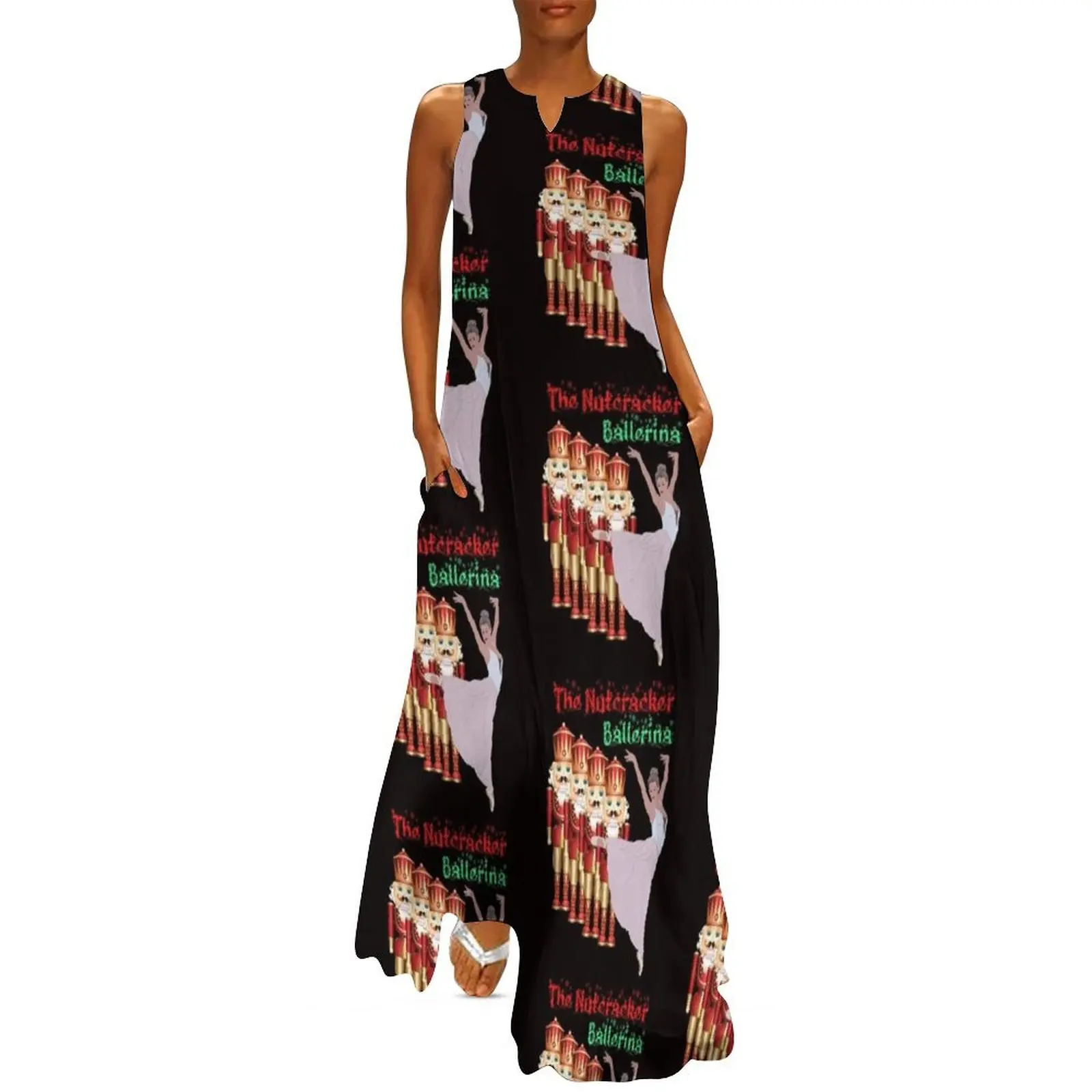 

The Nutcracker Ballet Ballerina Long Dress women clothes Clothing female womens clothing