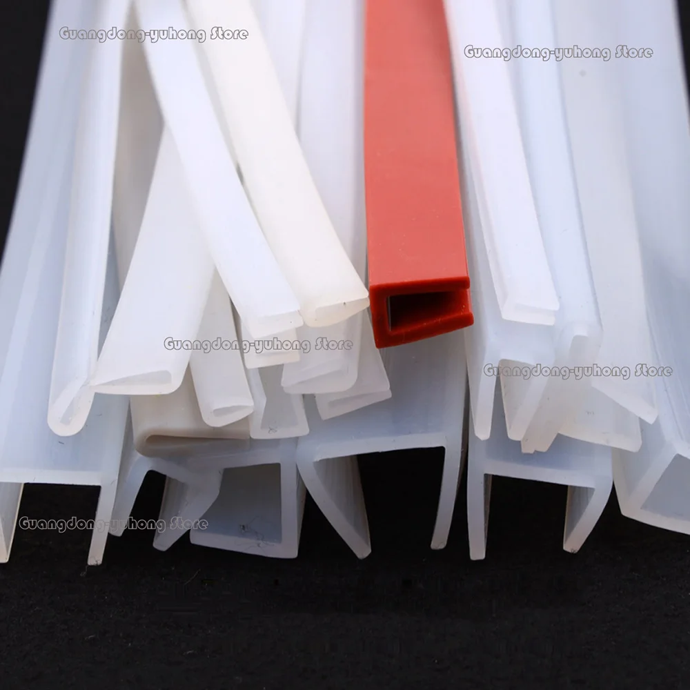 Multiple color and size Auto Care Furniture Door Window U Shape Edge Guard Seal Strip Glass Metal Wood Panel Edge Trim Protector