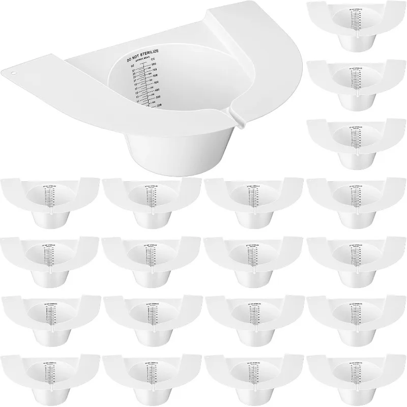 

800Ml women's potty collector, easy to pick up design, heavy-duty plastic is sturdy and durable