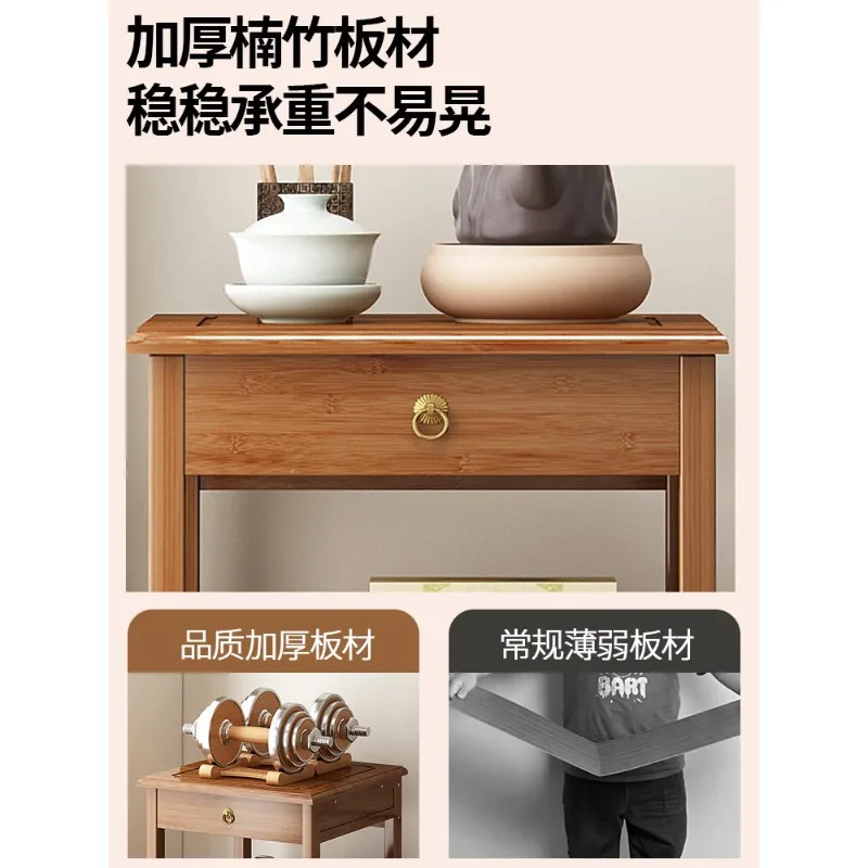 Side table household coffee table small table living room small side cabinet non-solid wood simple shelf small apartment new tea