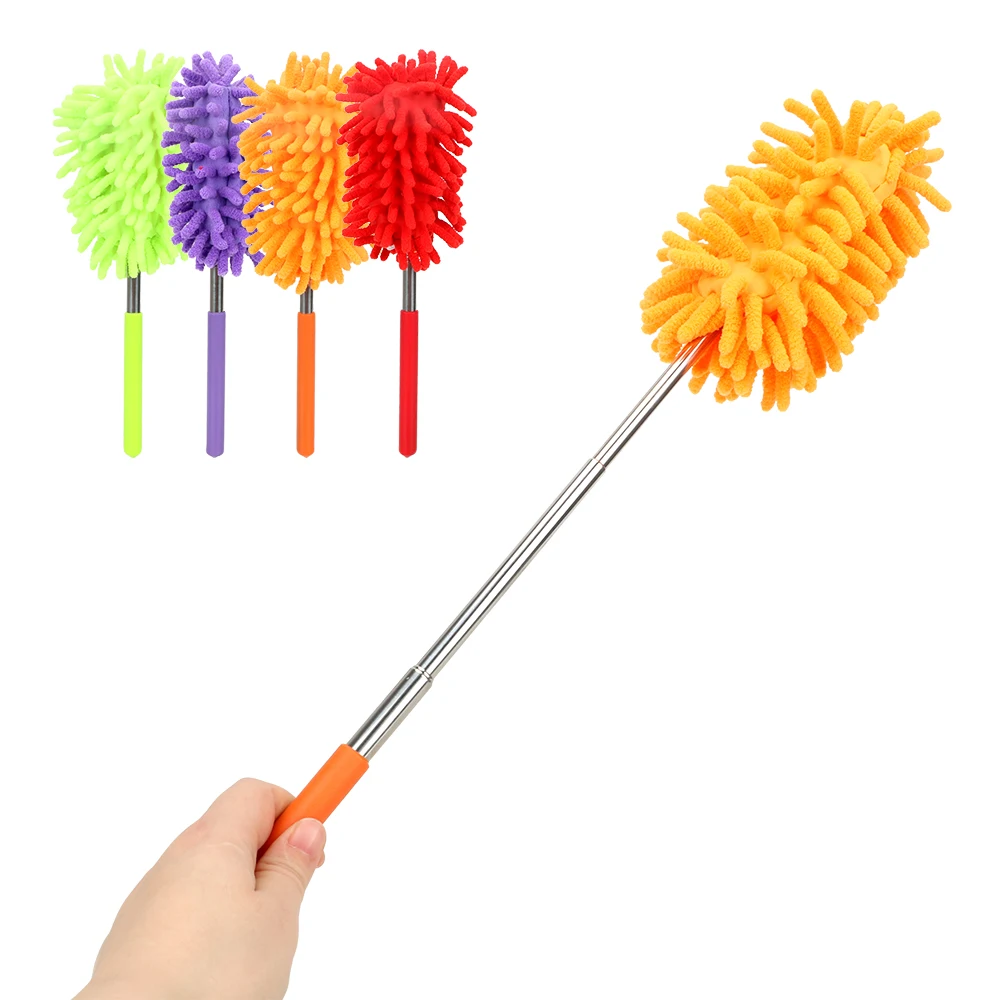 For Air-conditioner Furniture Shutter Telescopic Cleanning Brush Dust Remover Dusters Scrub Home Car Cleaner Washing Tool