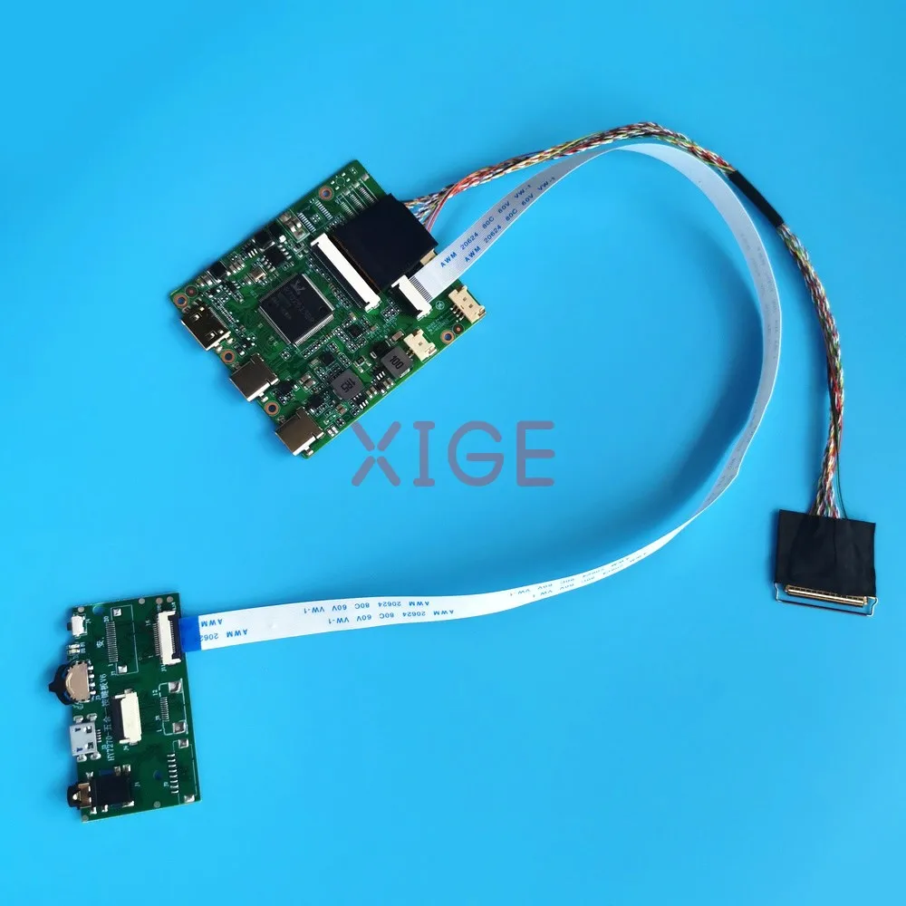 

Для CLAA133UA01 N133FGE-L31 1600x900 13,3 "40-контактный LVDS экран ноутбука TYPE-C USB-C Mini-HDMI драйвер плата контроллера комплект DIY