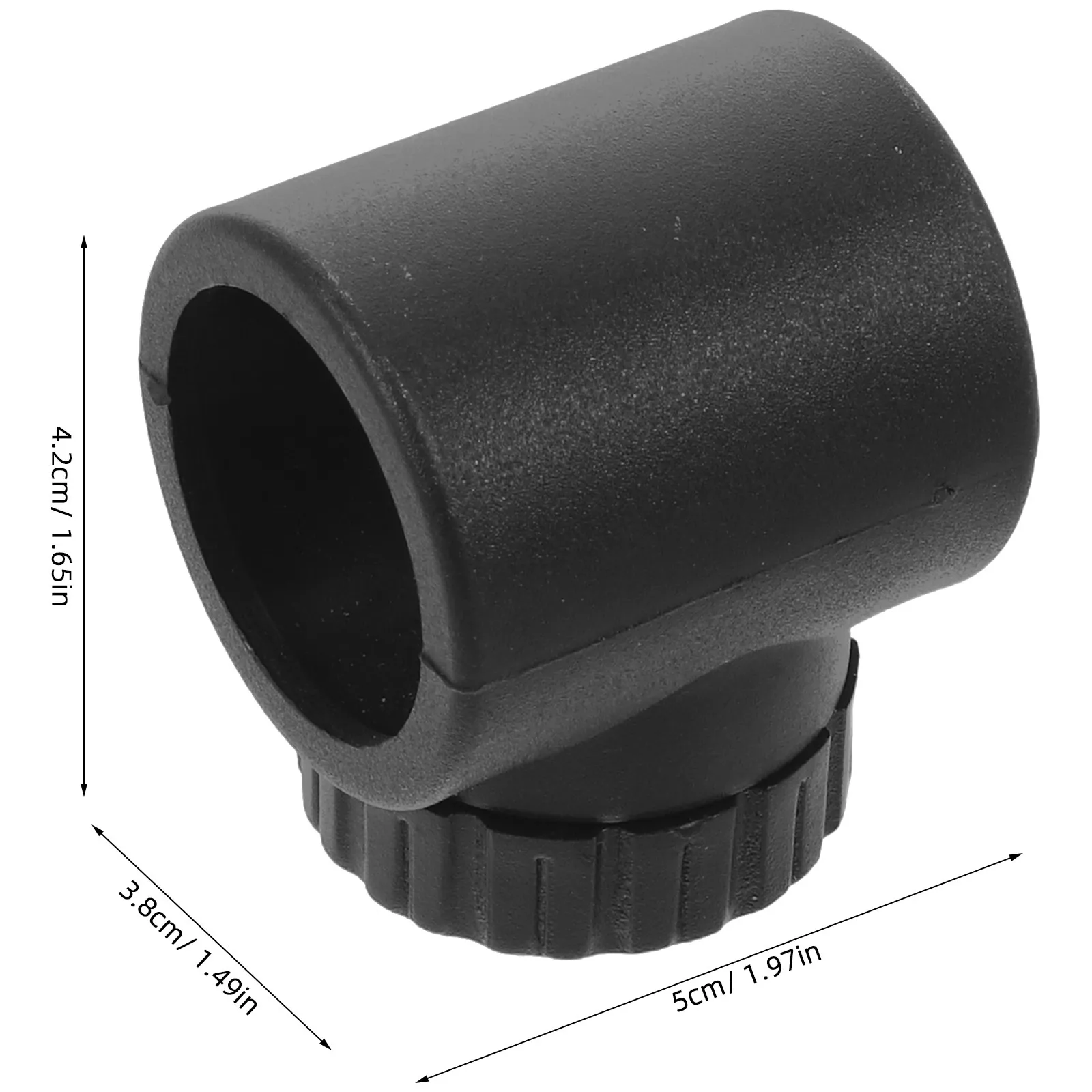 10Pcs Right Angle Closet Rod Connectors – Plastic Rack Joint for Floor-Standing Clothes Rack, Balcony Drying Rail